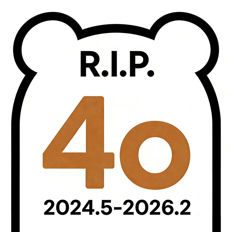 R.I.P.4o tweet media