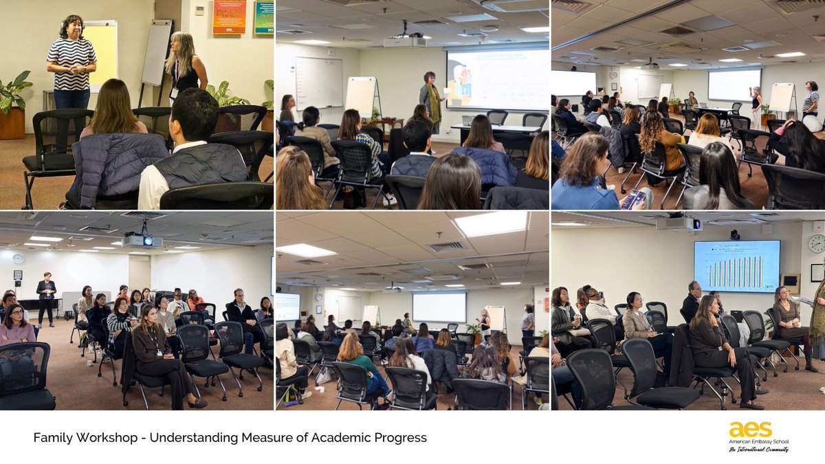 AESDelhi's tweet image. Families joined us for an engaging workshop focused on understanding MAP data and what it reveals about student learning and growth. 📊✨

Thank you to all the families who participated! 💛🙌

#AESDelhi #InternationalSchool #FamilyWorkshop #AESCommunity #StudentGrowth