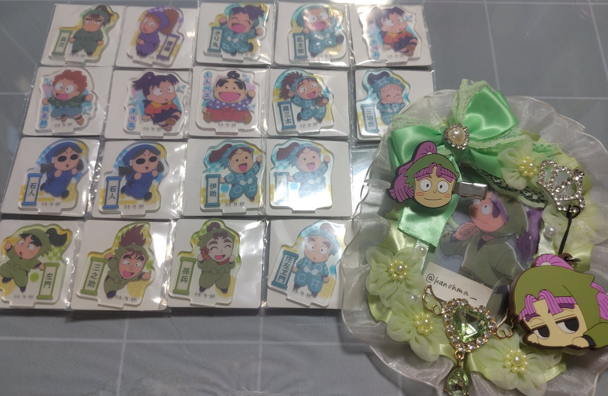 忍たま乱太郎 忍たま アクリミニ 2 交換 求▷ 三反田 譲▷ 画像参照