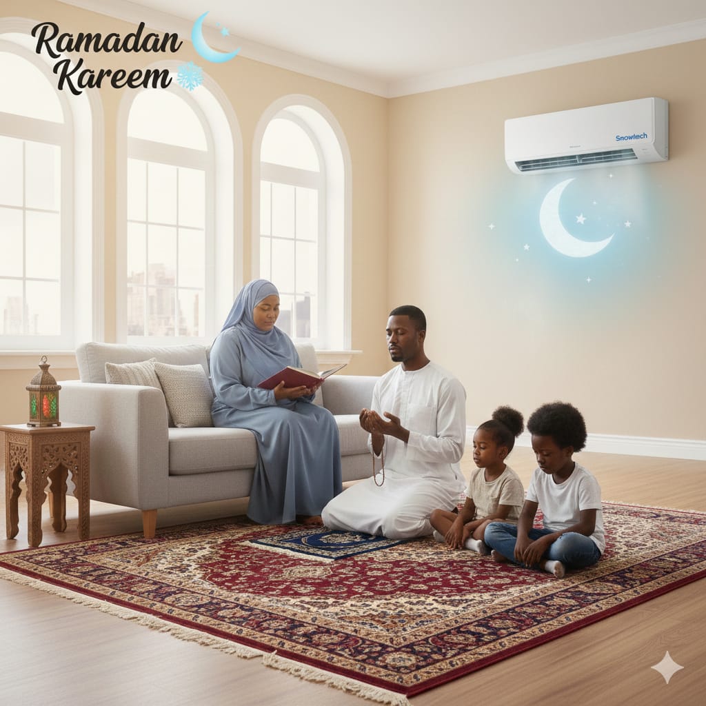 SnowtechLtd's tweet photo. Ramadhan is a month of reflection, prayer, and peace. 
Make your home a place of comfort during long fasts and Taraweeh nights.

Stay cool, breathe fresh air, and focus on your ibadah without the distraction of heat. 

This Ramadhan, choose comfort for your family.
Reliable. Energy-efficient. Quiet cooling.

📍 Visit us today at Lana plaza oloitoktok road Kileleshwa 
📞 Call now 0722 384 322 to install before the heat peaks.