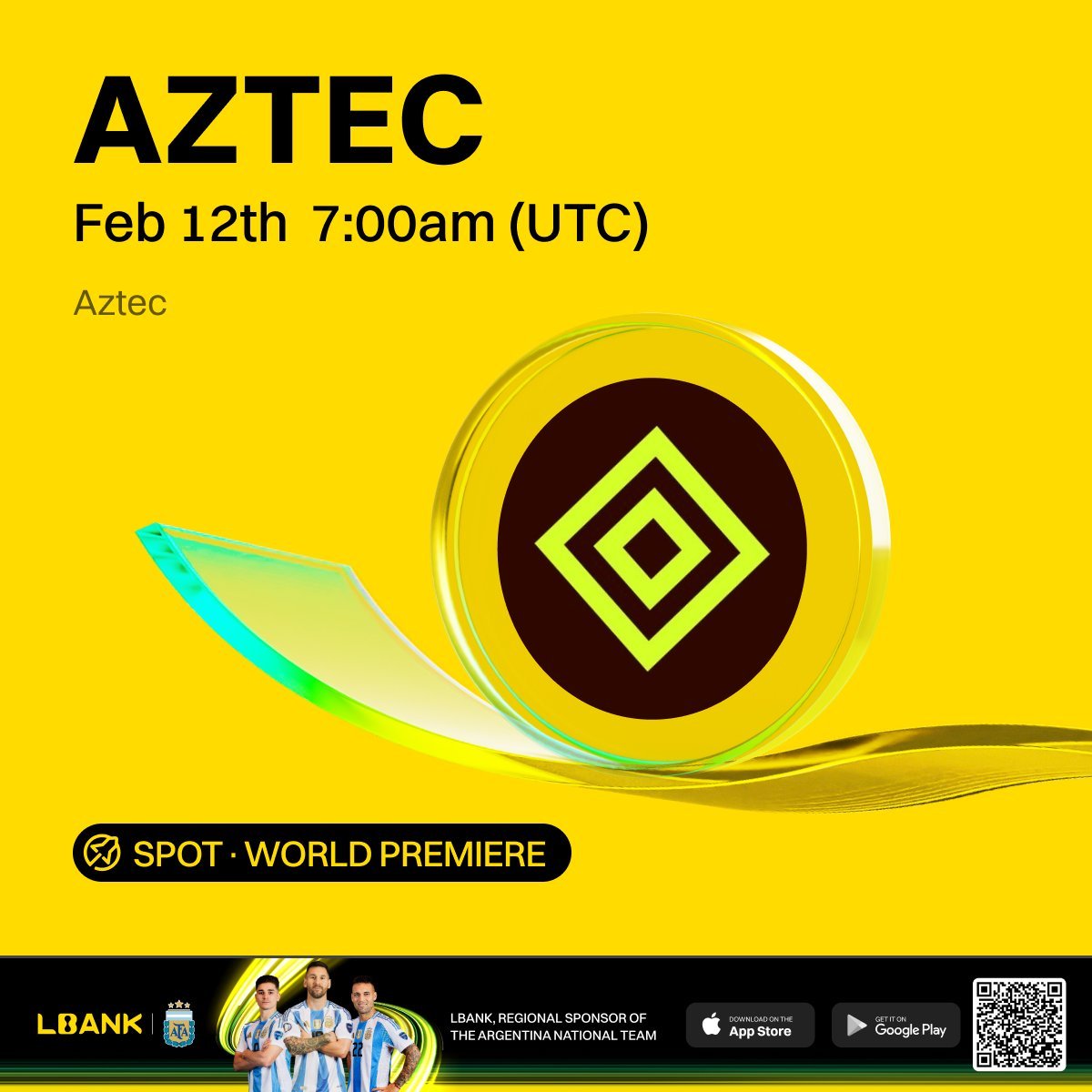 LBank_Exchange's tweet image. 🔥 World Premiere #listing

🌠 $AZTEC (Aztec) will be listed on LBank！ @aztecnetwork

Aztec Network is a general-purpose Layer 2 enabling smart contracts with both public and private state.

❤️ Details:

lbank.com/support/articl…