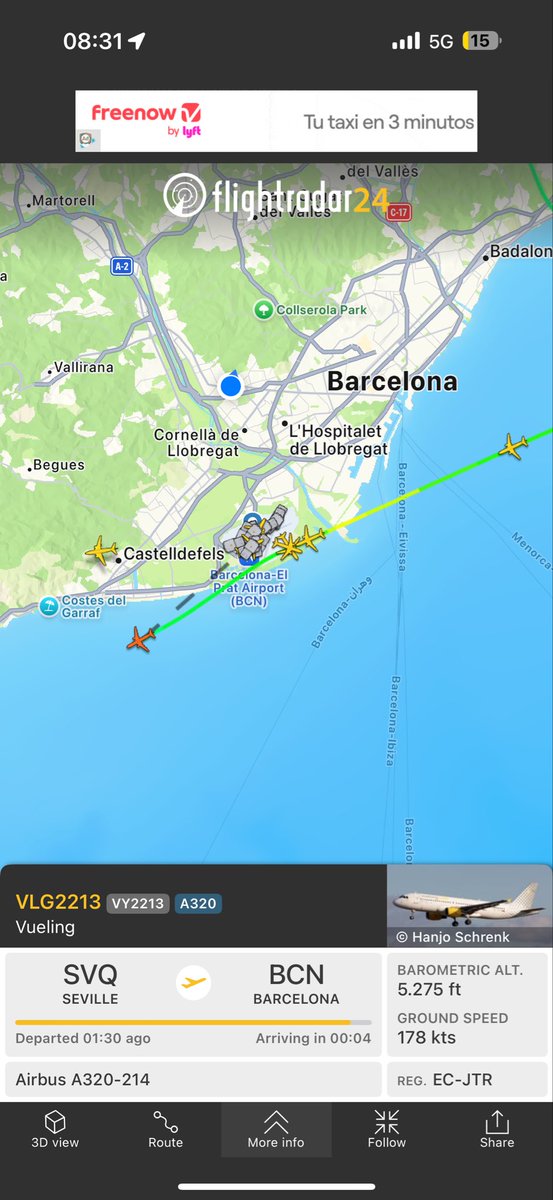 go-around after go-around today in Barcelona 🙃 <a href="/a320cat/">a320cat</a>