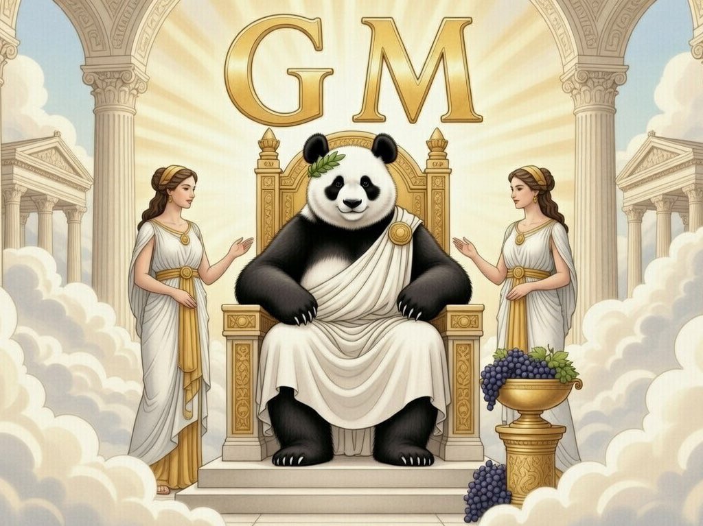 Good morning CT

Hope you have an amazing Thirsty Thursday 🖤🐼🍇

Blessings from above.