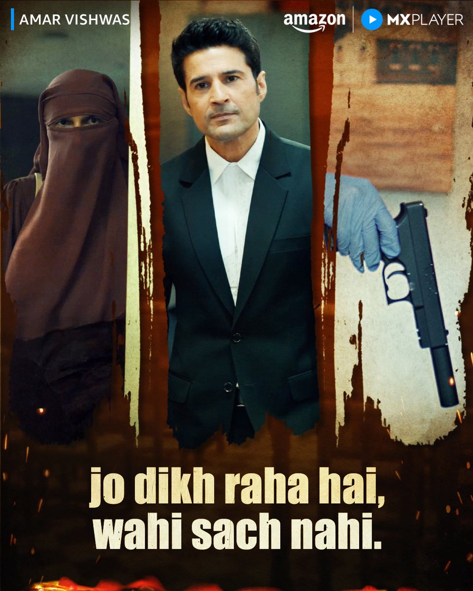 Aakhir kya hai iss case ka sach?
Amar Vishwas streaming now, only on <a href="/MXPlayer/">Amazon MX Player</a> for FREE!

<a href="/arjunsbaran/">arjun singgh baran</a> <a href="/Kartikgseams/">Kartik</a> <a href="/shashantshah/">shashant shah</a> #SuhasShirvalkar @ambar_hada9457 <a href="/RAHULROB/">RAHUL RAMCHANDANI</a> <a href="/RK1610IsMe/">Rajeev Khandelwal</a> <a href="/RaviiBehl/">Ravi Behl</a> 

(CONTI_1/2)