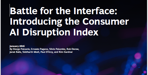JMiguelRoca's tweet image. Battle for the #Interface: Introducing the Consumer #AIDisruption Index (BCG y Moloco) @BCG 
informeticplus.com/battle-for-the…