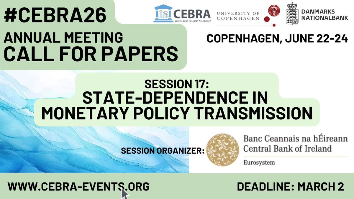 Central Bank Research Association tweet media