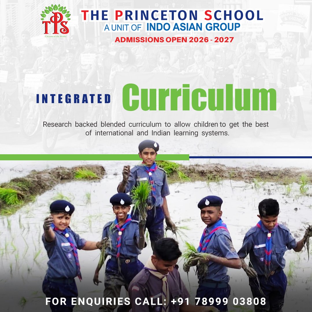 tpshrbr's tweet image. Give your child the advantage of an Integrated Curriculum that blends the best of Indian and International learning systems. 🌍📚

#ThePrincetonSchool #AdmissionsOpen2026 #IntegratedCurriculum