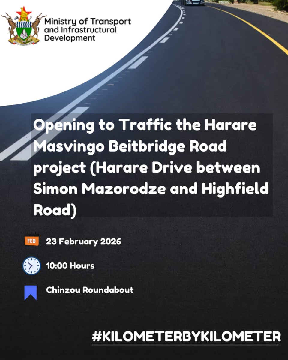 Ministry of Transport - Zimbabwe tweet media