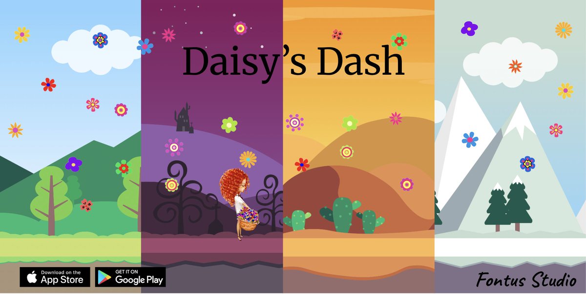 FontusStudio's tweet photo. Introducing Daisy’s Dash - the first game from Fontus Studio. Now live on iOS and Android.   Try it now!

App Store: https://t.co/rjW2sTQCds

Google Play: https://t.co/H3kmGLXoKq

#DaisysDash #ios #android #gaming https://t.co/7YO6mShN2N