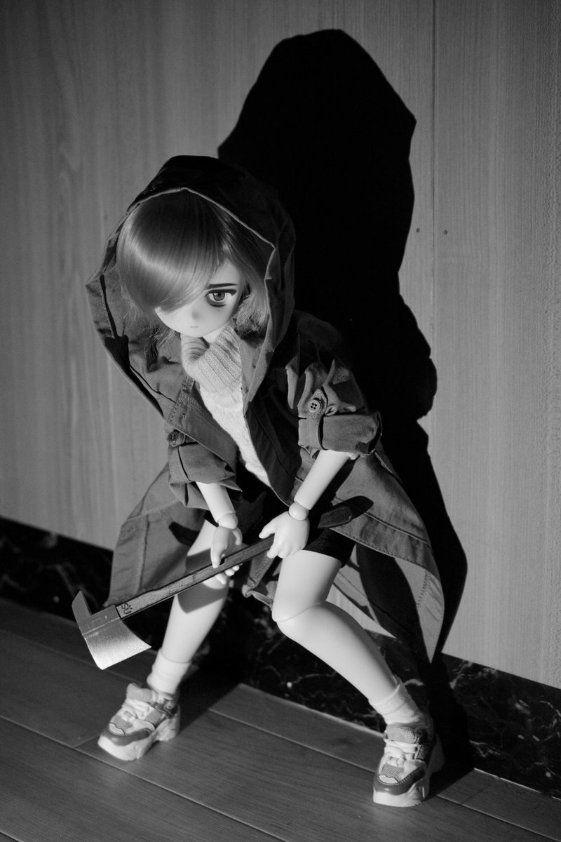 #dollでモノクロにするとかっこいい選手権