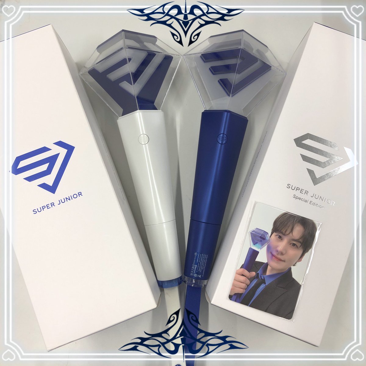 入荷情報】#SUPERJUNIOR super juniorの公式ペンライトの 通常盤と