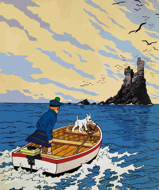 The Black Island 
#Tintin