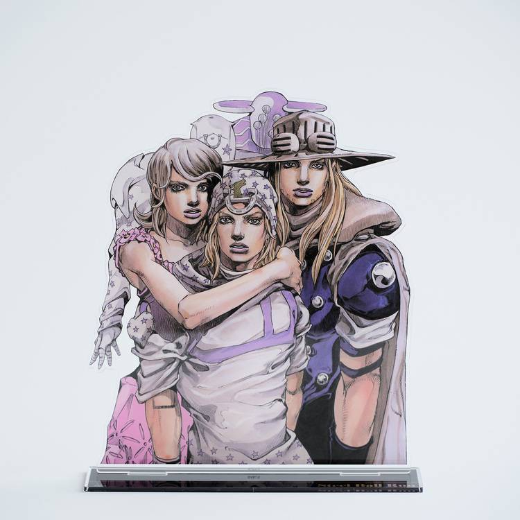 最終値下げ　渋谷限定　THE★JOJO WORLD 原作アクリルスタンド　全9種 荒木先生の描き下ろした主人公9人を公開ッ！『THE☆JOJO WORLD