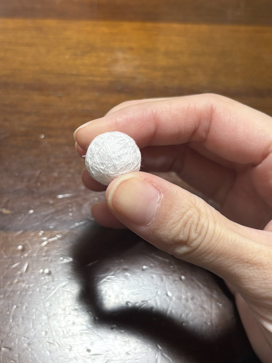 #はりーのてまり経過観察日誌 ②

ぐるぐる巻いて〜𖦹  ̫ 𖦹
 
✧••┈┈┈┈┈┈••✧
#春の糸花 (<a href="/itohana_ex/">春の糸花2026 2026/3/28-29 byイトハナ</a>)
3月28.29日 ルシェルブルー