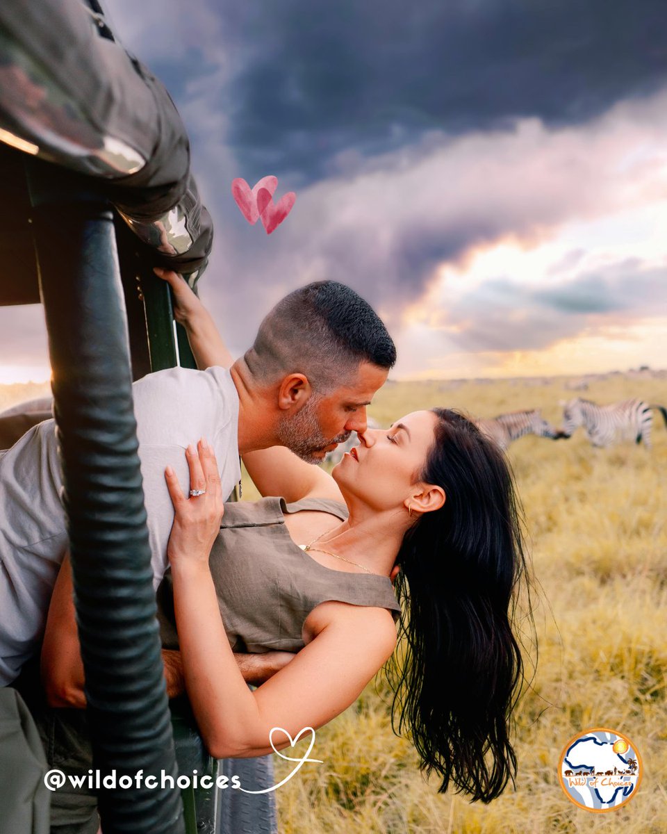 wildofchoices's tweet photo. Last year, Rayne asked us to plan a safari proposal.

Challenge accepted: Mara sunset. Champagne. Wildlife nearby.

He went down on one knee. She said yes.

Later they wrote: “We fell in love again — with each other &amp; the wild.”

What would you celebrate on safari?

#SafariLove https://t.co/IJMuKfYjj1