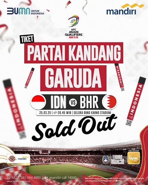kamar_agung's tweet image. Kapan Tiket Timnas Indonesia dijual?

Pas Timnas lawan Bahrain &amp;amp; Cina di GBK, tiket mulai dijual 3 minggu sebelum pertandingan.

Nah yg sekarang krn FIFA Series tandingnya tgl 27 dan 30 Maret 2026. Kemungkinan besar (prediksi) tiket akan dijual awal Maret 2026.

Kabar #Timnas 🇮🇩