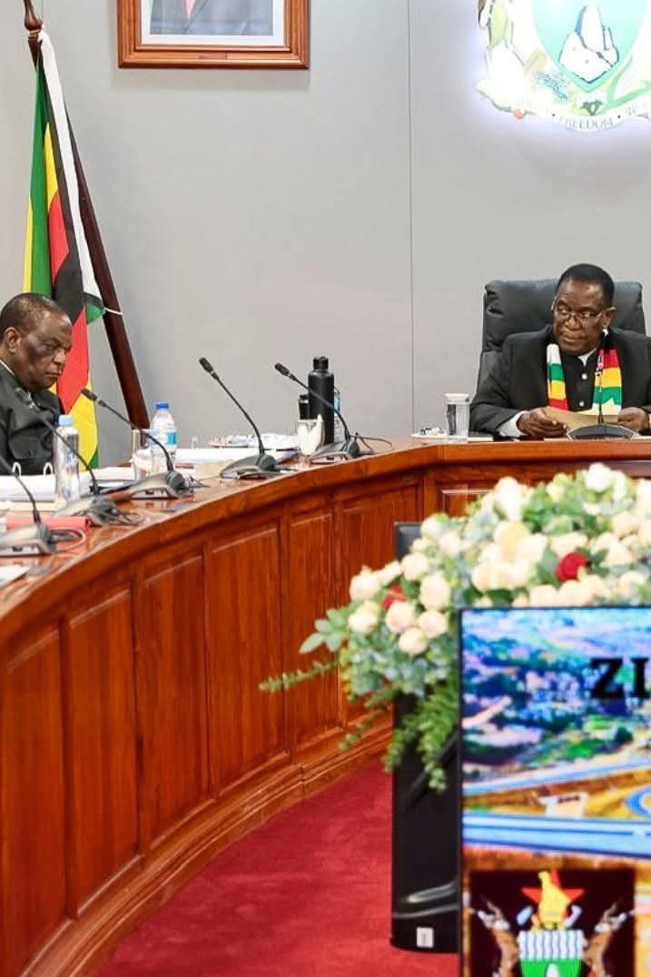 daddyhope's tweet photo. Picture of The Week.

President Emmerson Mnangagwa of Zimbabwe face to face with his deputy, General Constantino Chiwenga, on Tuesday, as the two men reportedly disagreed over the constitutional amendments that would put an end to Chiwenga’s presidential ambitions and help Mnangagwa tighten his grip on power.

The proposed constitutional changes fundamentally restructure Zimbabwe’s governance framework by extending presidential terms from five to seven years, removing the direct election of the President by citizens and transferring that power to Parliament, and recalibrating the balance of executive authority in ways that consolidate power within the presidency. 

Taken together, these amendments lengthen incumbency, weaken electoral accountability, reduce the frequency with which voters can remove a sitting leader, and, in practical terms, close succession pathways within ZANUPF by making presidential transitions dependent on parliamentary arithmetic rather than a national popular vote.