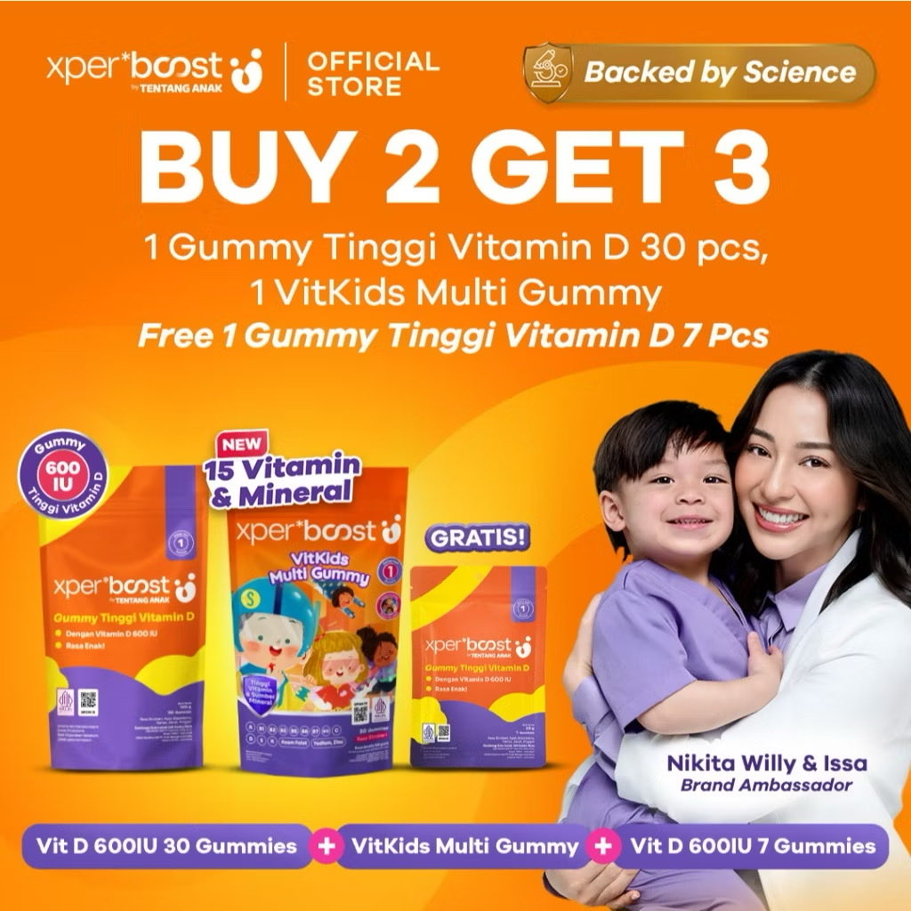 emmagurusinga's tweet photo. Mau kasih proteksi terbaik buat si kecil ala Nikita Willy ? coba paket bundle ini deh😍. 

Udah dapet Expert Boost Vit D + Vit Kids buat jaga imun harian dan dukung tumbuh kembang si kecil. Plus dapet extra 7 gummy juga lho! 🍬
Rekomen buat stok di rumah! #expertboost #vitaminD https://t.co/WN0TIhAZbP