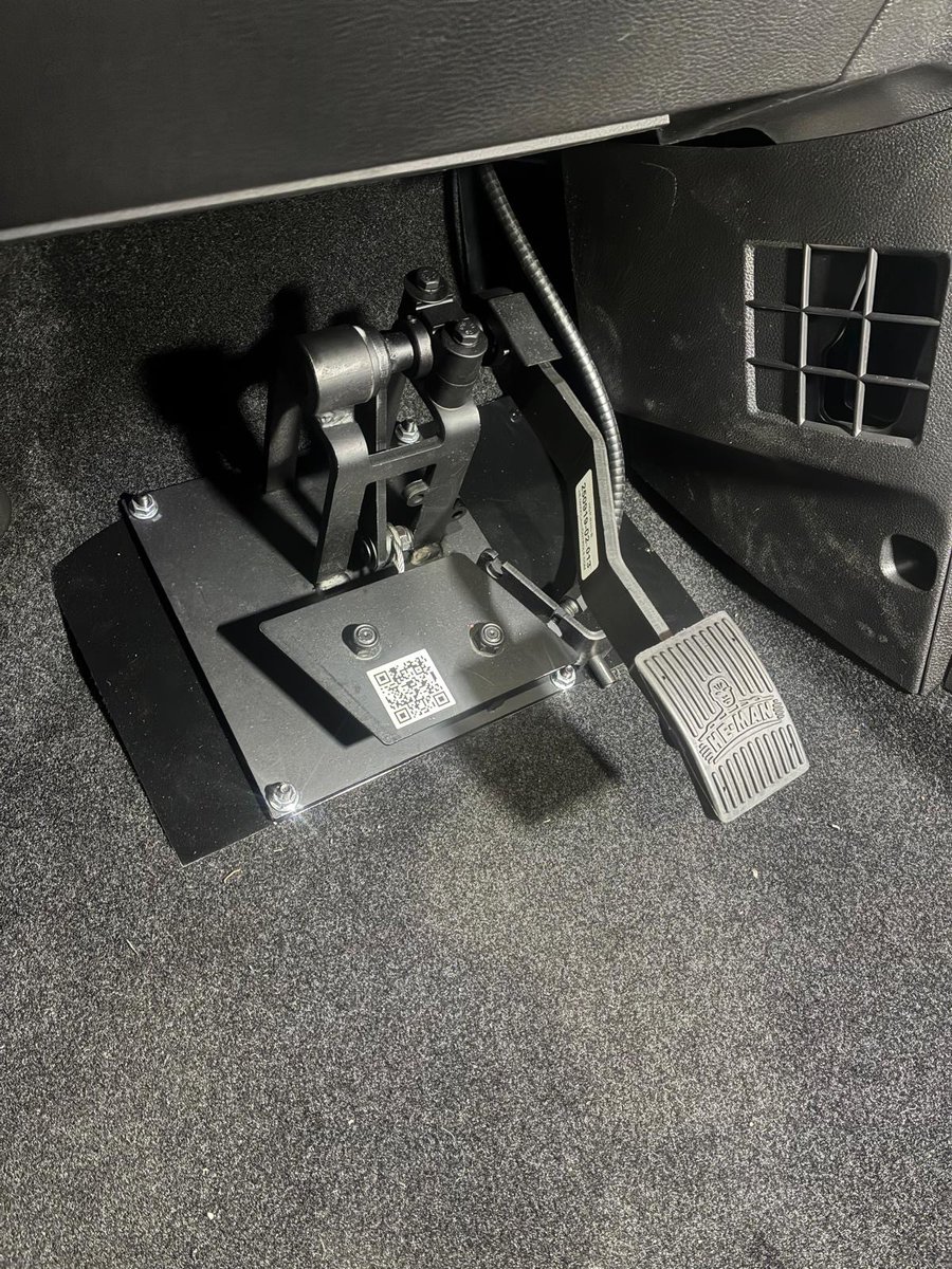 No matter the size of the car, there are always adaptation options available!

Earlier this week, we installed a K5 Accelerator Ring and Push Down Brake with ADI into a Dacia Spring, enabling one of our customers to begin their driving journey with confidence.