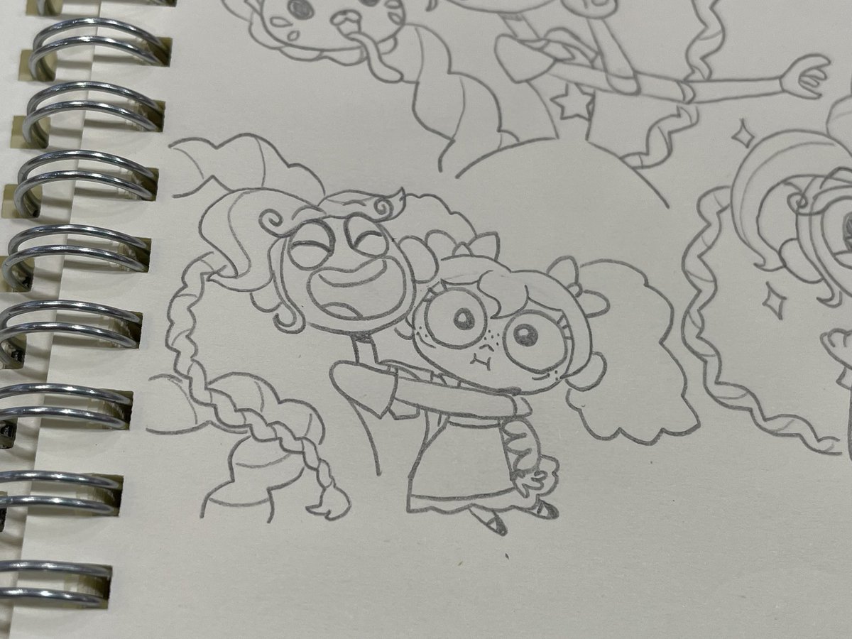 My tablet is slow, so I sketch!

#PoppyPlaytime #PoppyPlaytimeChapter5 #lilylovebraids