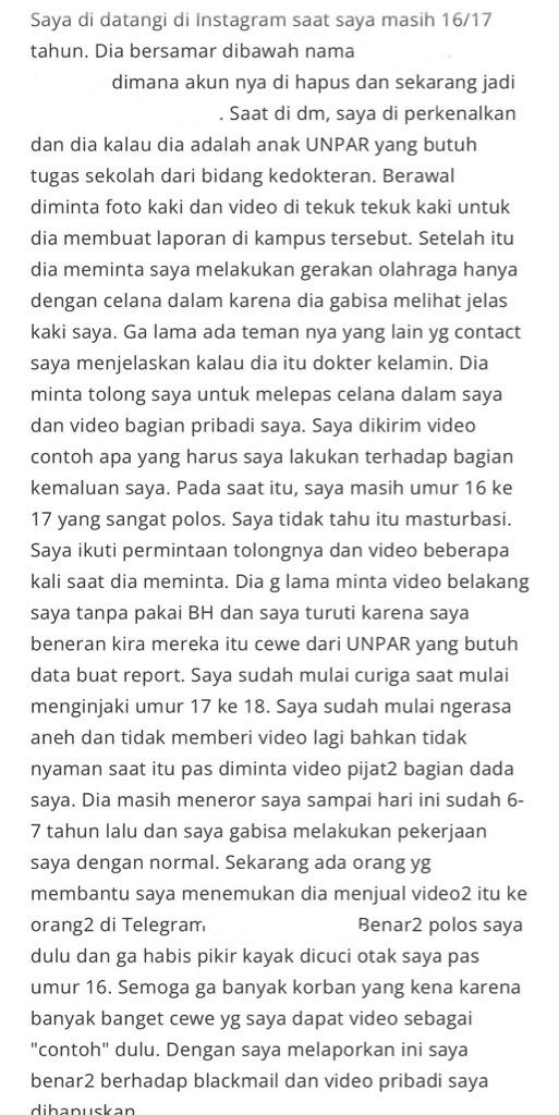 maridiumbar's tweet photo. @wijayasasnaaa Sharing my own story. I will not stop until I find my justice. No longer scared. Mau di blackmail kek apa pun sudah terjadi. I'll find who is behind this. https://t.co/WdGP3SGvhA