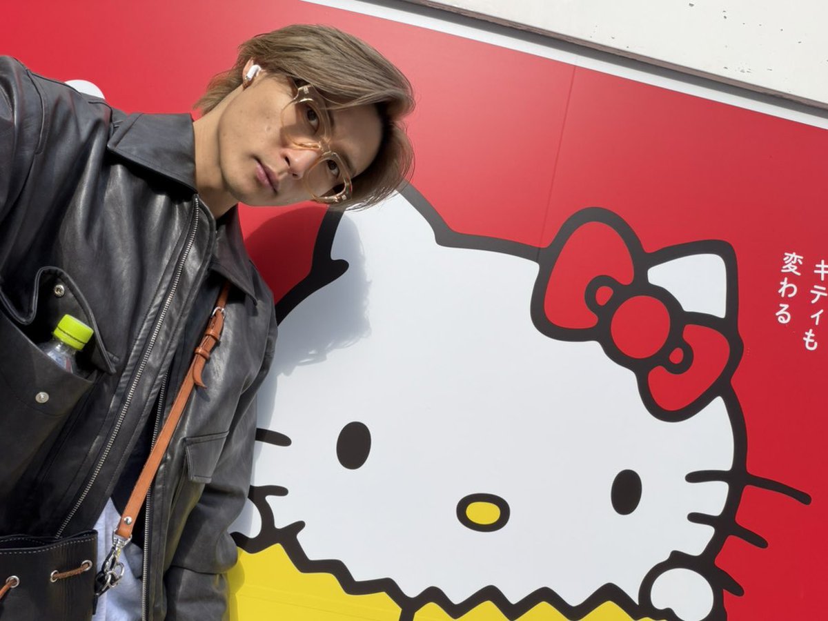 キティちゃんもだけど はっしー可愛すぎる🤭