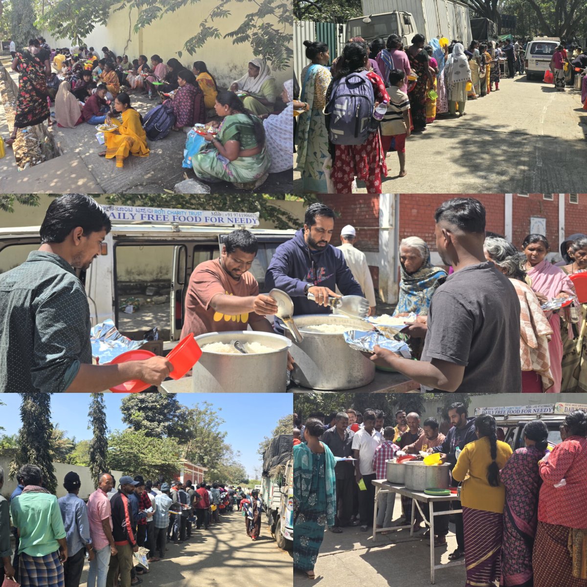 RotiCharity's tweet image. #humansforhumanity 
#foodforneedy
Today 3362.days. completed
Daily free food distribution in poor and deserving people  daily feed 250+ members of poor patients’ families living outside in govt hospitals, anyone interested support or donate
All donations eligible for exemption