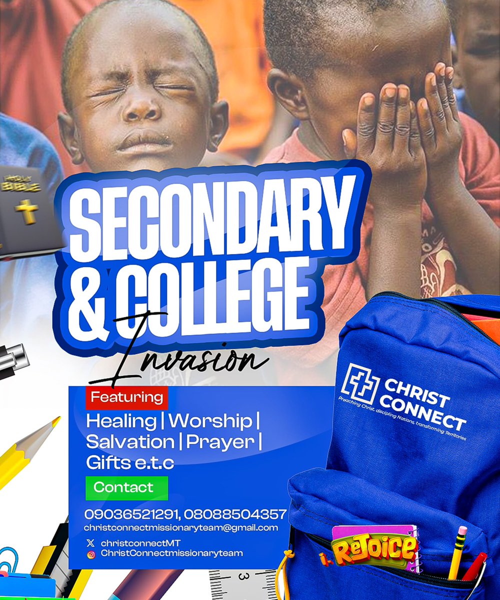 christconnectMT's tweet photo. The Gospel is invading campuses. 🔥
We stepped into secondary schools &amp; colleges with healing, salvation, worship, and prayer.
Jesus is being revealed! https://t.co/U5c6BMzuvz