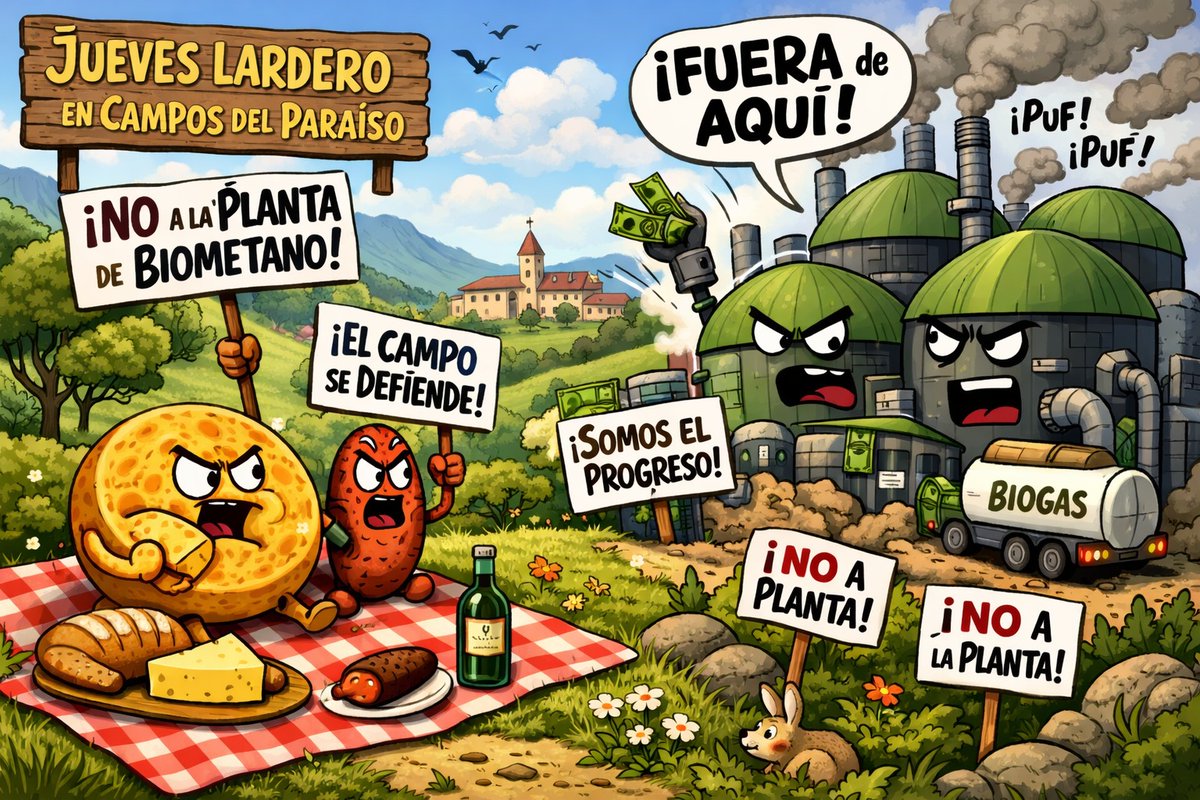 Feliz Jueves Lardero ...
¡Ni en tu pueblo ni en el mío!
#StopBiogás
<a href="/PueblosVivosCU/">Pueblos Vivos Cuenca</a>