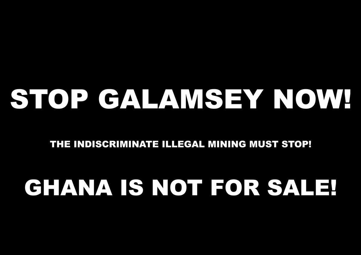 Bobthebuil19383's tweet photo. #StopGalamseyNow https://t.co/bUpqbpvzUA