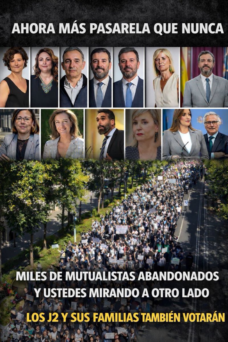 A <a href="/SaizElma/">Elma Saiz</a> <a href="/gpscongreso/">PSOE Congreso</a> no preocupan los Derechos de 100.000 profesionales q cotizan en Mutualidades Previsión Social (LGSS) 

Han presentado Proposición Ley q excluye de Reta enfermos, jubilados huérfanos,propone compra de Derechos y está paralizada 
#Transaccional1x1yTodosJ2