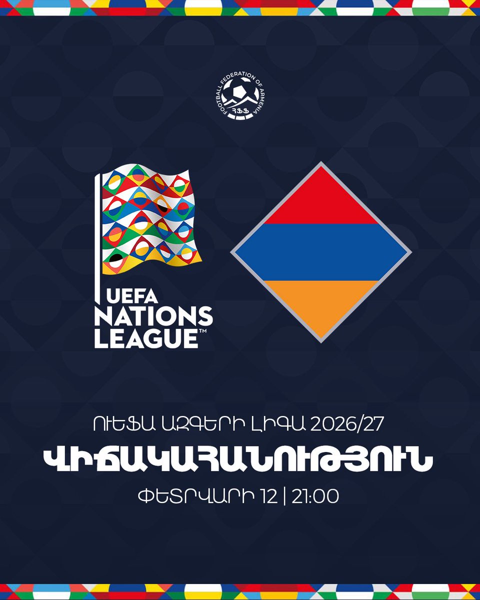 Football Federation of Armenia tweet media