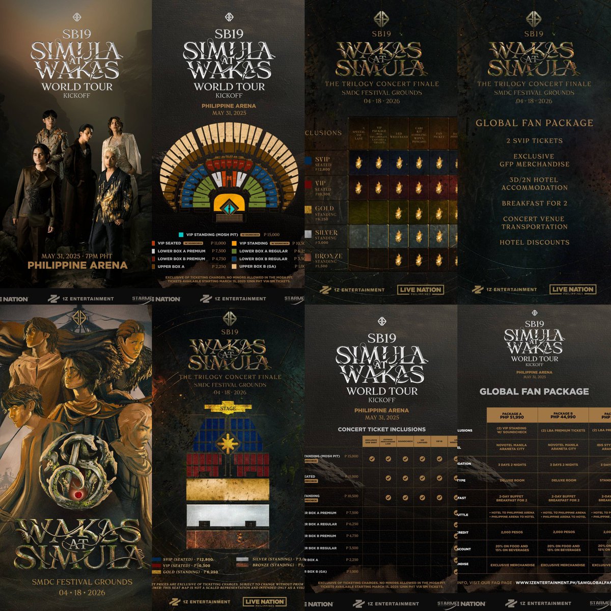 Imagine stanning a group that treats their concert materials like museum pieces. From SAW to WAS — every detail screams world-class.

Not exaggerating when I say these are some of the most beautiful concert pubmats I’ve ever seen. 

Cinematic. Regal. Timeless.