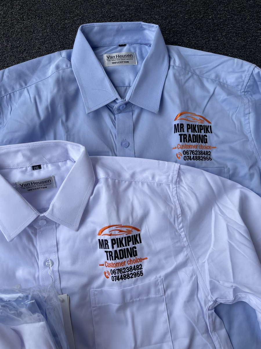 Mashati Quality Printed Unapata Pure Cotton ✅

25,000/= nakupa shati likiwa tayari Printed.

Oda Kuanzia Mashati 5

☎️ 0769063447

Sinza Makaburini 📍