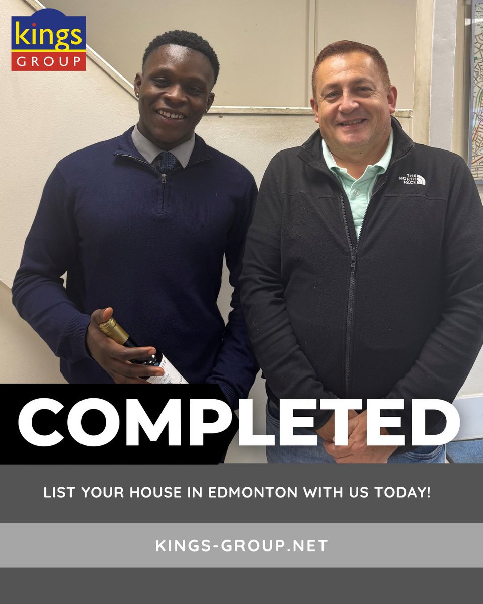 Our Edmonton team are thrilled to be able to share another recent property success 🥳

Congratulations to this happy buyer! 🏡🔑✨

Are you looking to purchase a property in the Edmonton area? Give our local team a call today on 020 8350 0100 to find out how they can help you 💬