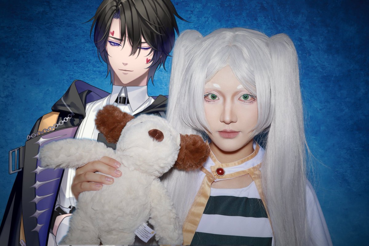 Fre_Yukihana's tweet photo. Darling, you're so cute^ ^
I'll be with you forever, to the very end of the universe. Happy Chinese New Year, my dear. I want to be with you every year.💜#Tzelav 
@JuumonjiVTuber https://t.co/MEXoqvvqut