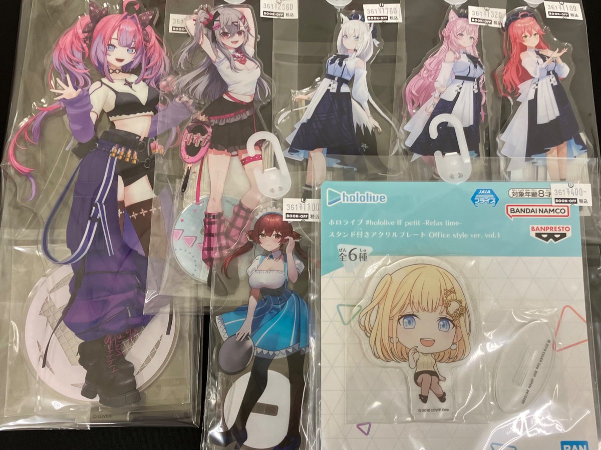 🌟ホビー入荷情報🌟 #綺々羅々ヴィヴィ 3Dアクリルスタンド等