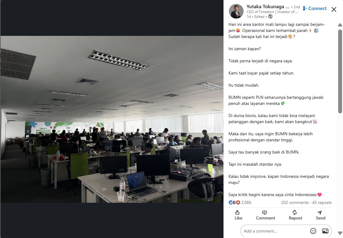 txt dari ((((LINKEDIN)))) tweet media