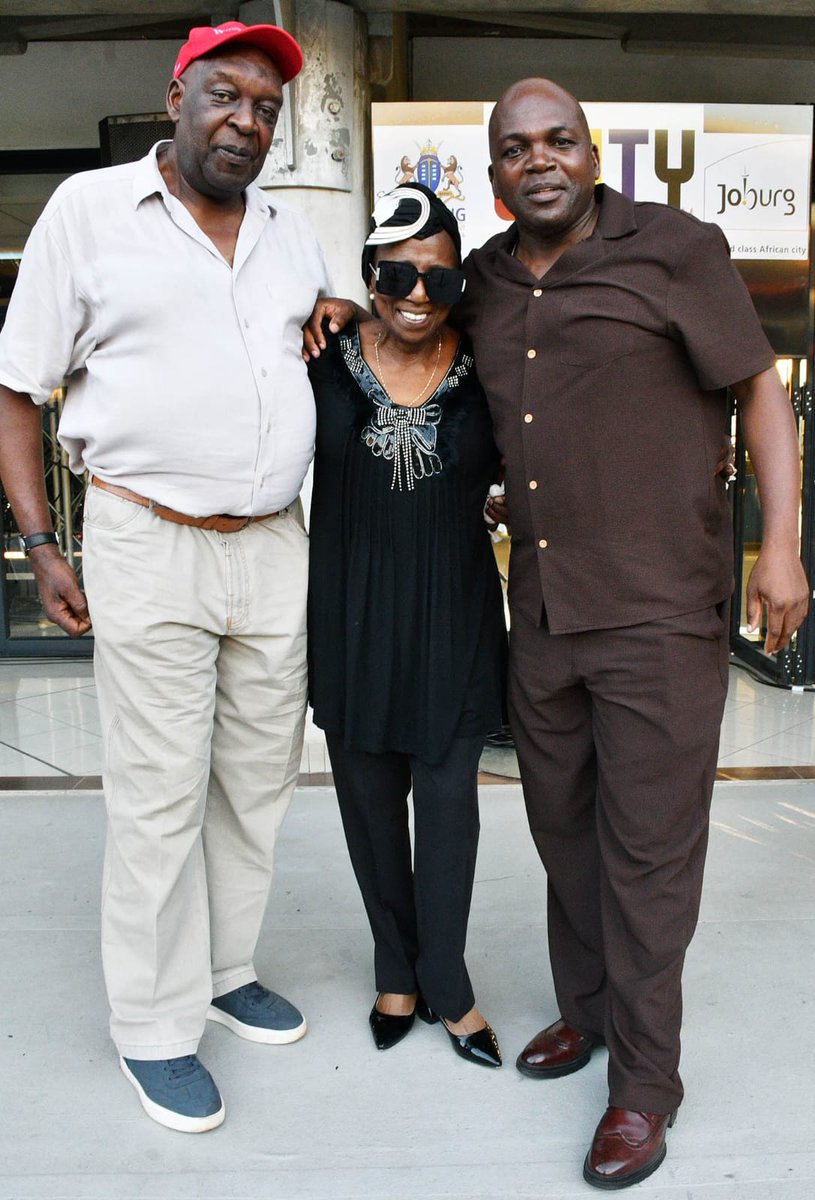 Years later, happy to reconnect with "Malome Tshepo and Mama"