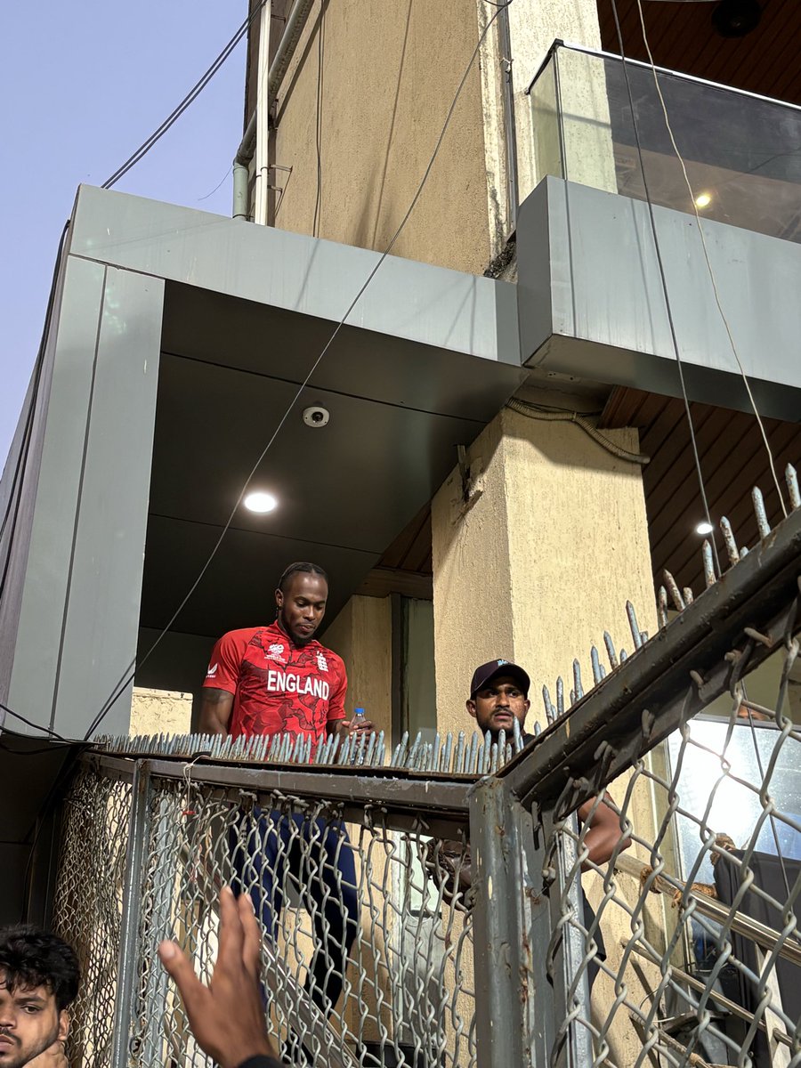 Was indeed a Wow Wednesday yesterday - first the #SAvAFG <a href="/T20WorldCup/">T20 World Cup</a> match which is the best T20i match I have seen till date and then got Best Seats for the #ENGvWI match at Wankhede right near the <a href="/englandcricket/">England Cricket</a> team dressing room. Mazaa Aa Gaya!!!