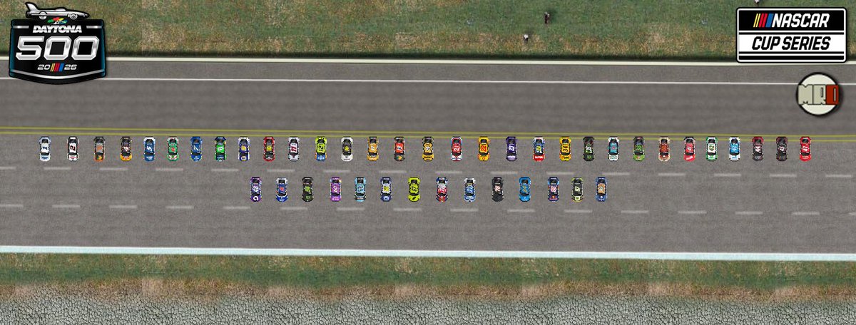 Actualización de los coches #Nascar vistos en #DAYTONA500  para #MiniRacingOnline. Descarga gratuita en #MicrosoftStore