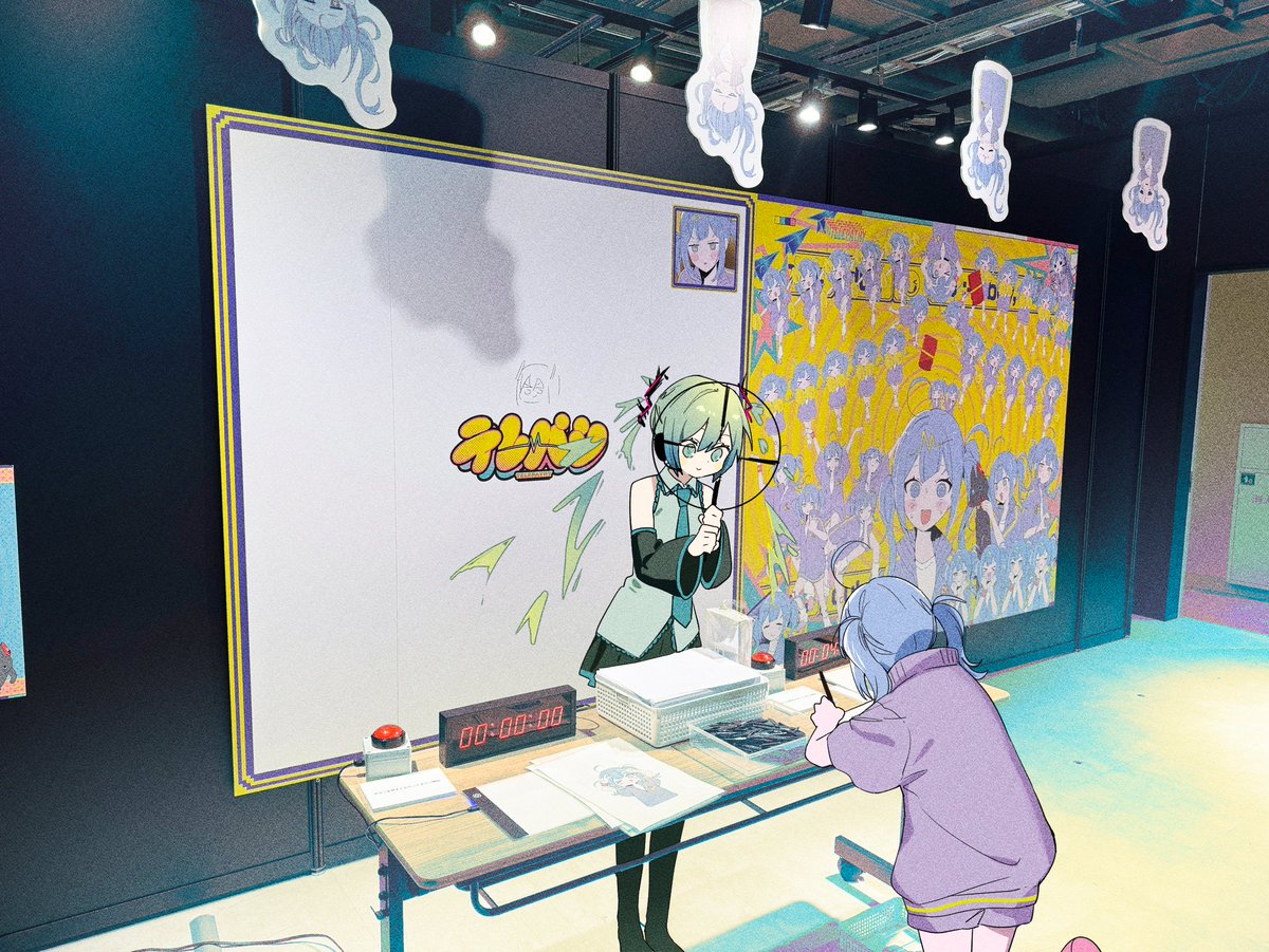 ほんとだもん！ほんとにミクいたんだもん！うそじゃないもん！
#DECO27_EXHIBITION