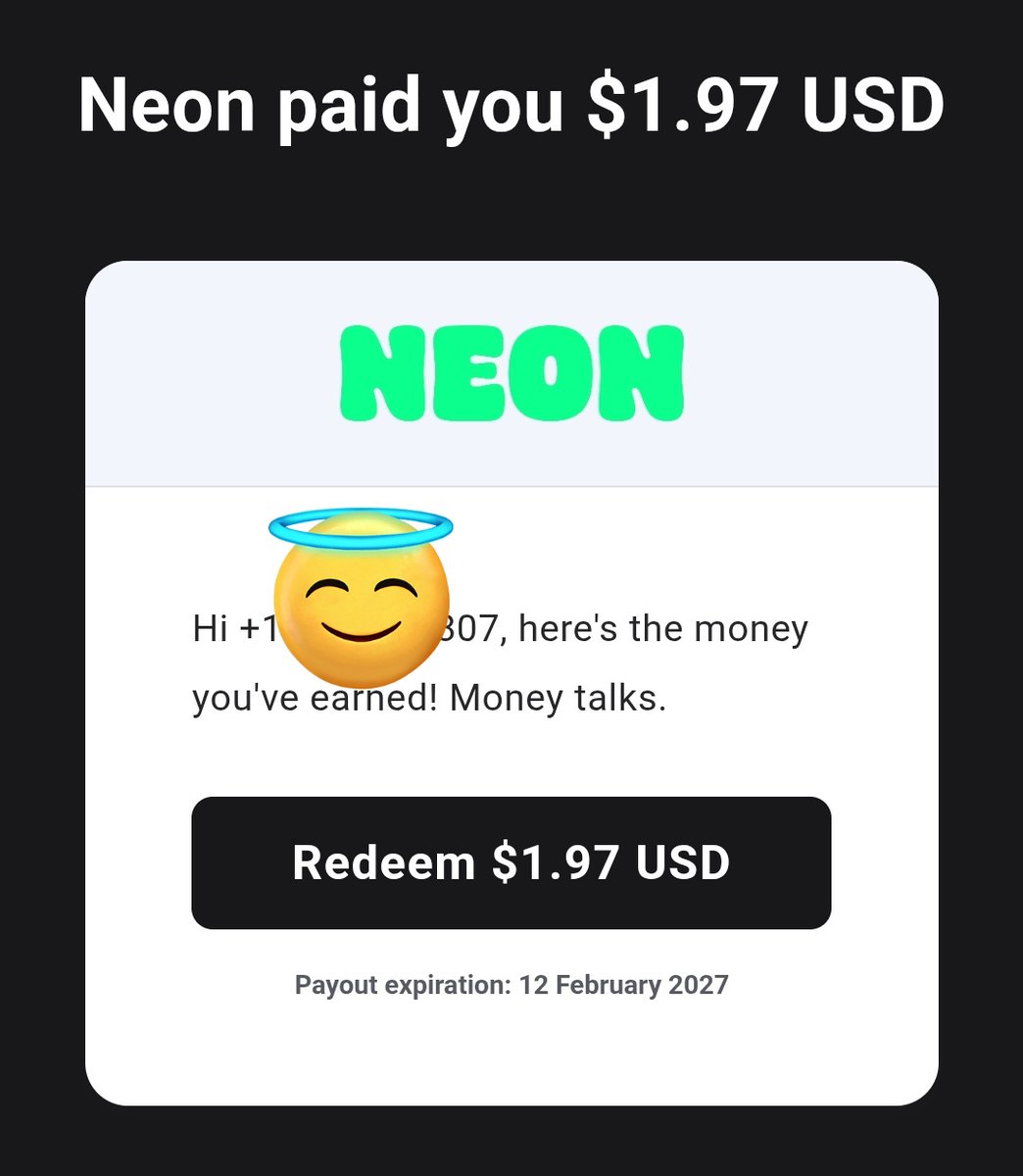 FINAL TAKE FOR TODAY

IF YOU ARE NEW

DM ME FOR STEP BY STEP ONBOARDING PROCESS

DM ME WITH YOUR NUMERO NUMBER BEFORE PUTTING IT ON NEON

WAIT FOR INVITE

CALL ANYONE ELSE ON THE COMMUNITY 

NEON PAID US BEFORE 

IT WILL PAY US AGAIN

WAIT FOR YOU