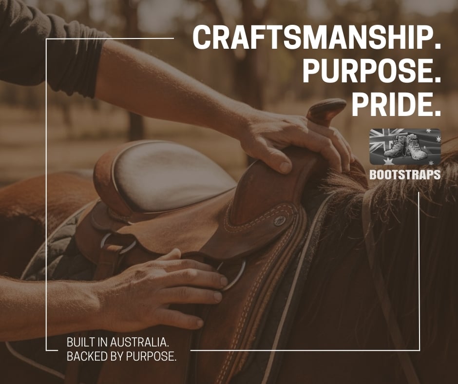 Bootstraps Saddle Academy are building something enduring: reviving the dying art of Australian saddlery, creating meaningful pathways for veterans and community members, and working towards a future where this craft remains proudly Australian.

Helping over 800 veterans and