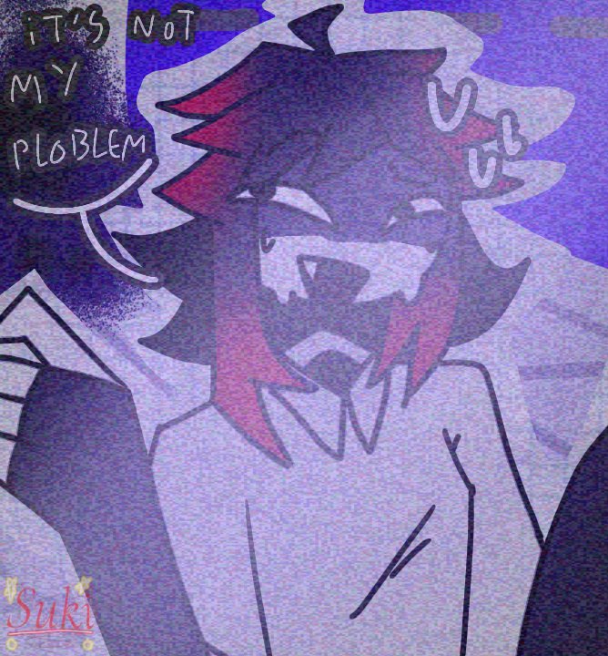 Suki_Kiru's tweet photo. #fpeOC 
Primer dibujo de Kiru y me di cuenta que escribí mal "problem"🥀 https://t.co/cXUF40MVCp