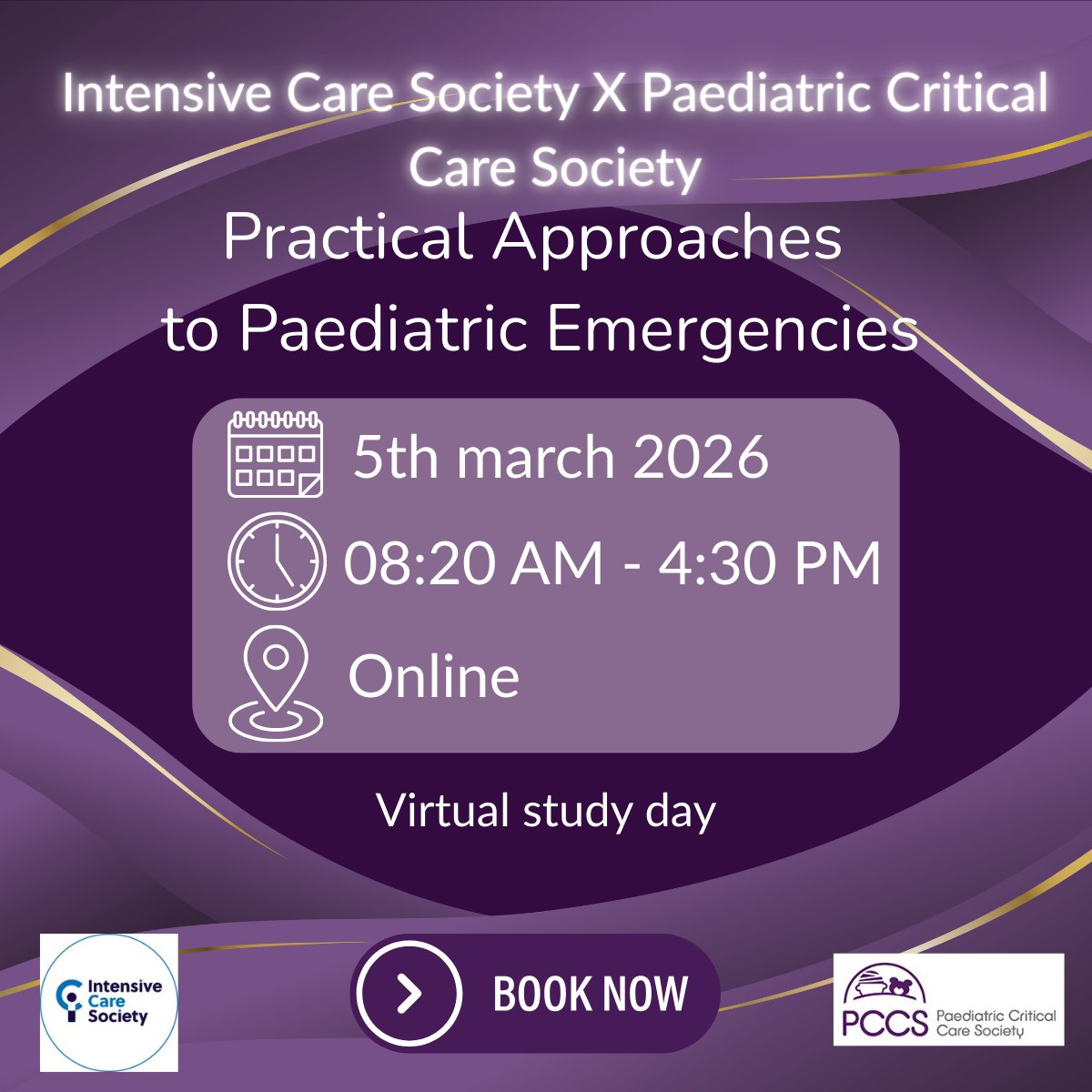 Paediatric Critical Care Society tweet media