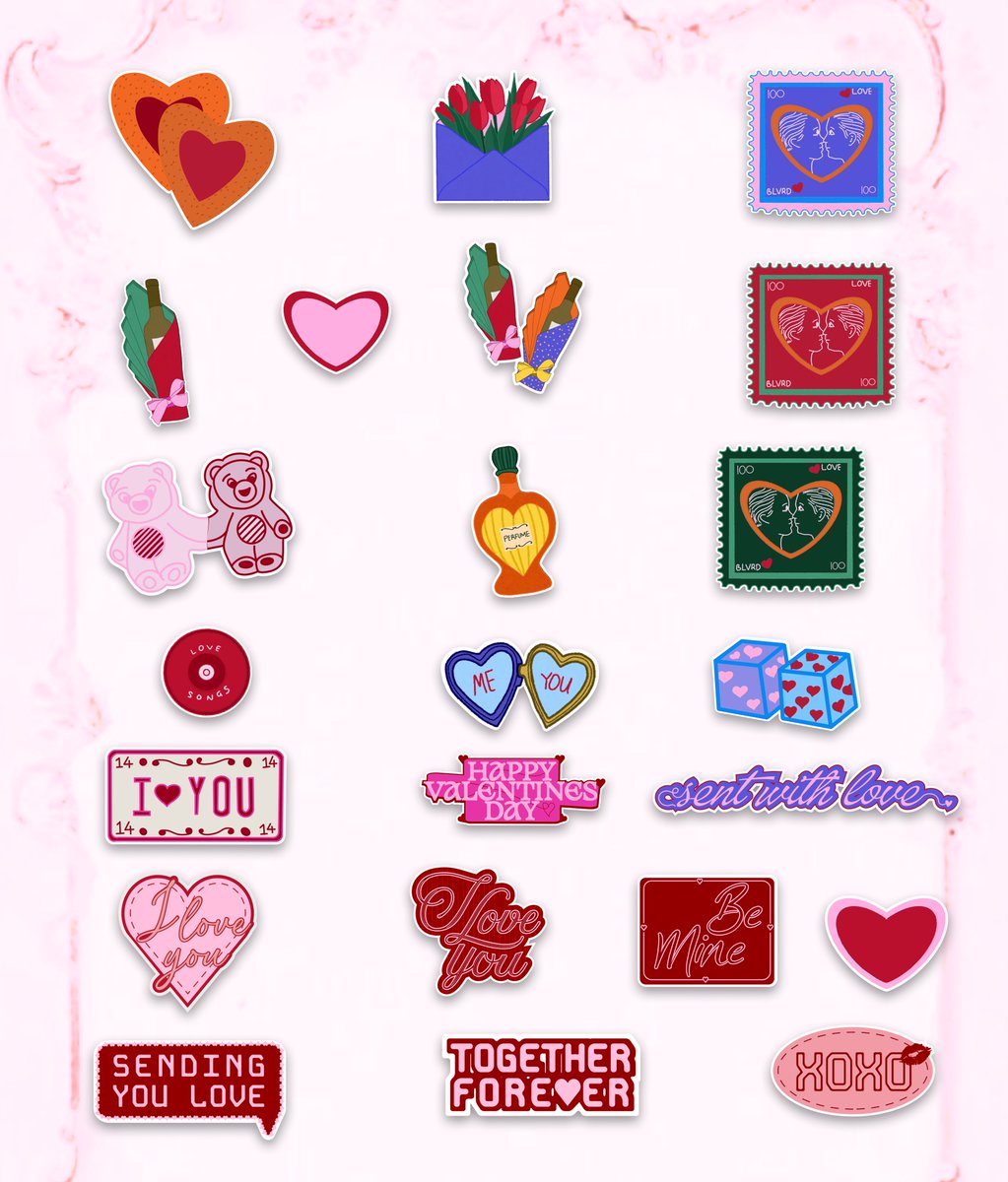 posthearts's tweet photo. Say it with love, say it with Posthearts💘

Our new Valentine's stickers are here to help you make someone's day extra special when you write to them 💌🌷

Check it out https://t.co/ushsa4sBFN https://t.co/eXIItEk7FV