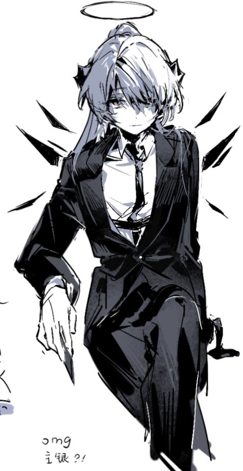 之前手感还不错时候画的^//^妄想作