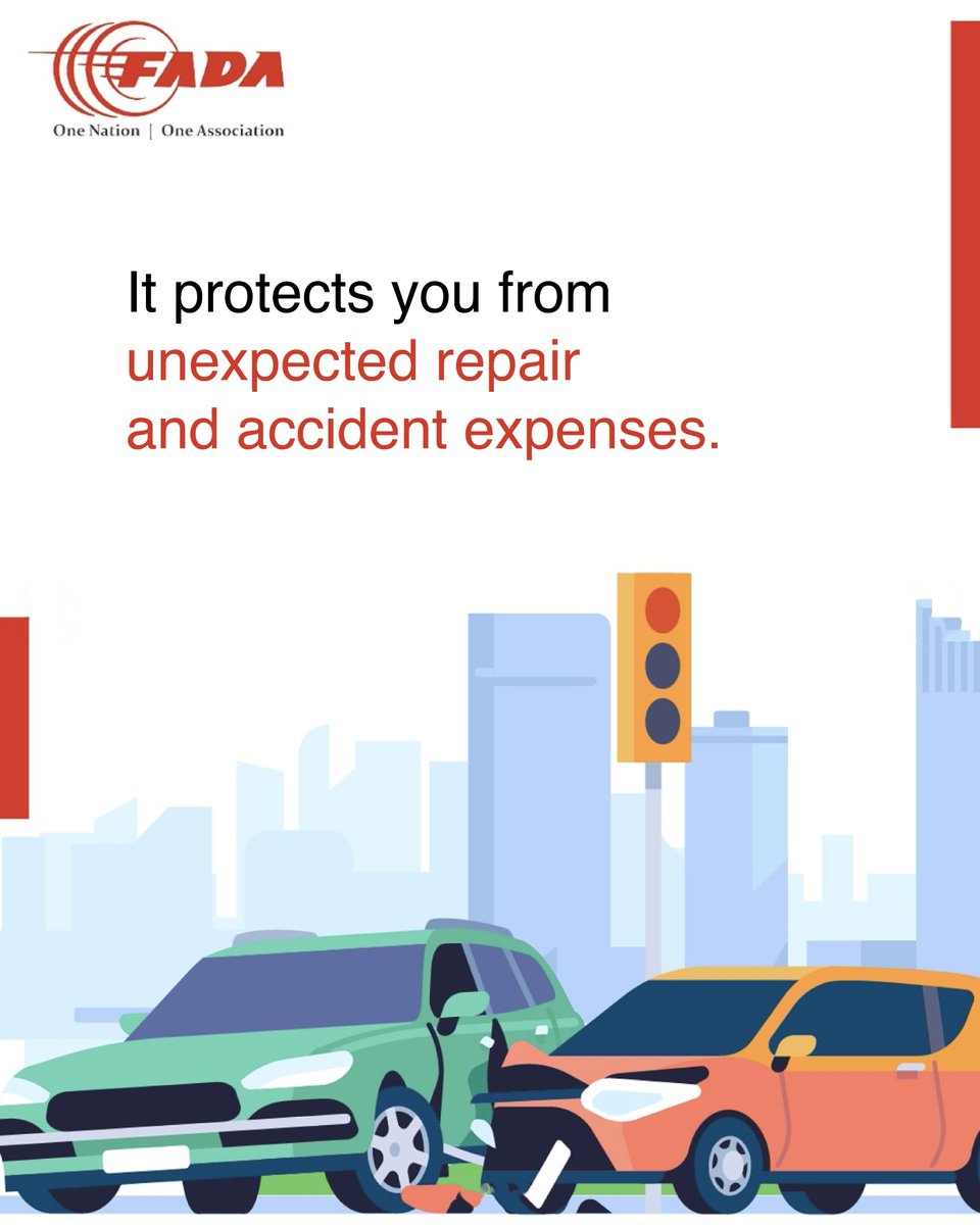 FADA_India's tweet photo. #Insurance is more than just a document – it’s your shield on the road. From financial protection and legal compliance to complete peace of mind, it’s what keeps every journey secure.
#DealershipForGood #FADA https://t.co/pu7kcKlzro