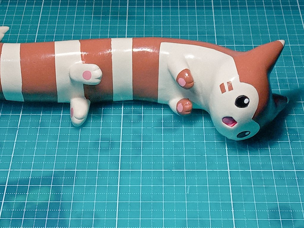 出来た！
次の休みにつや消しすれば完成！